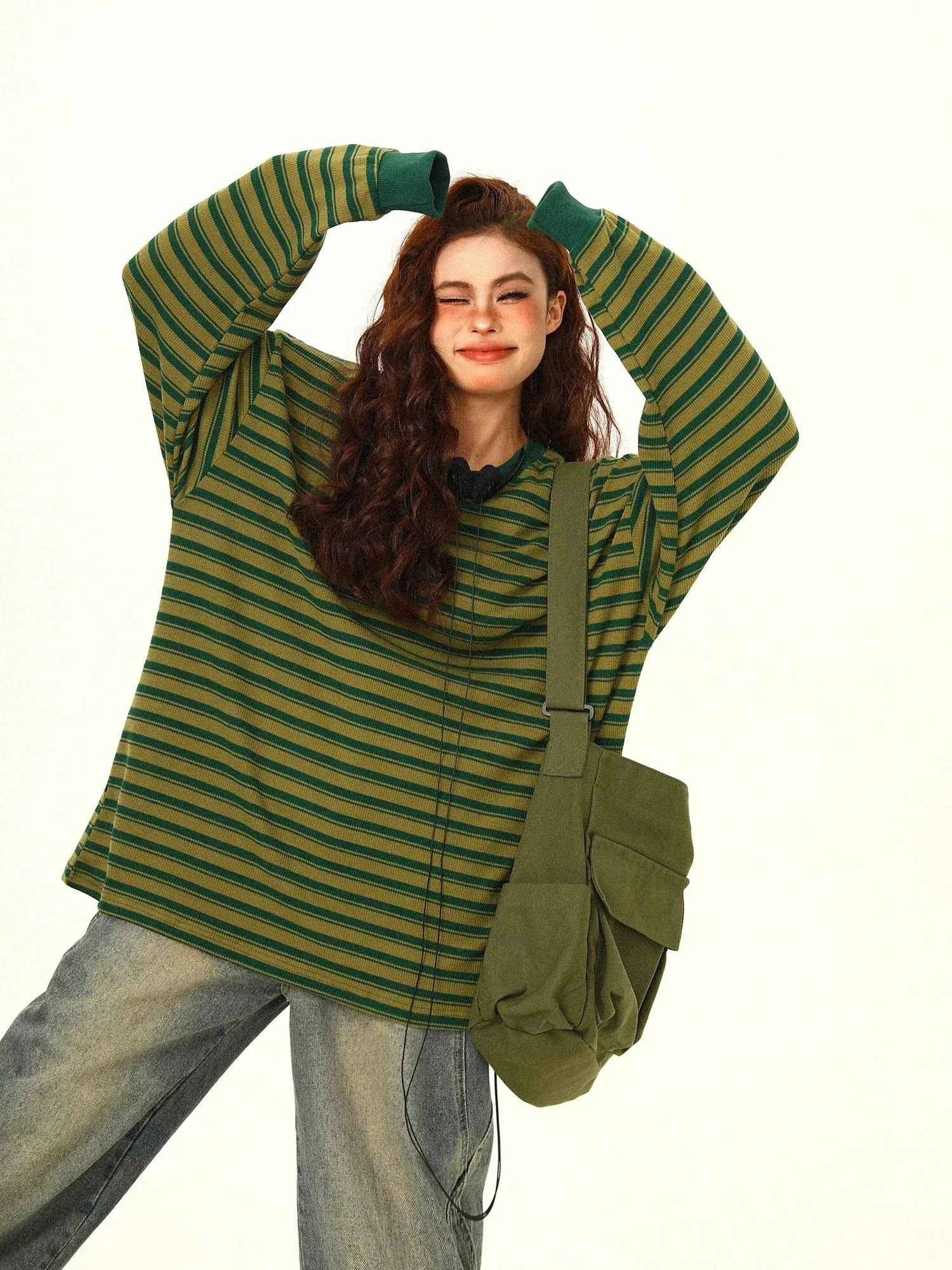 Sweat Green Stripe