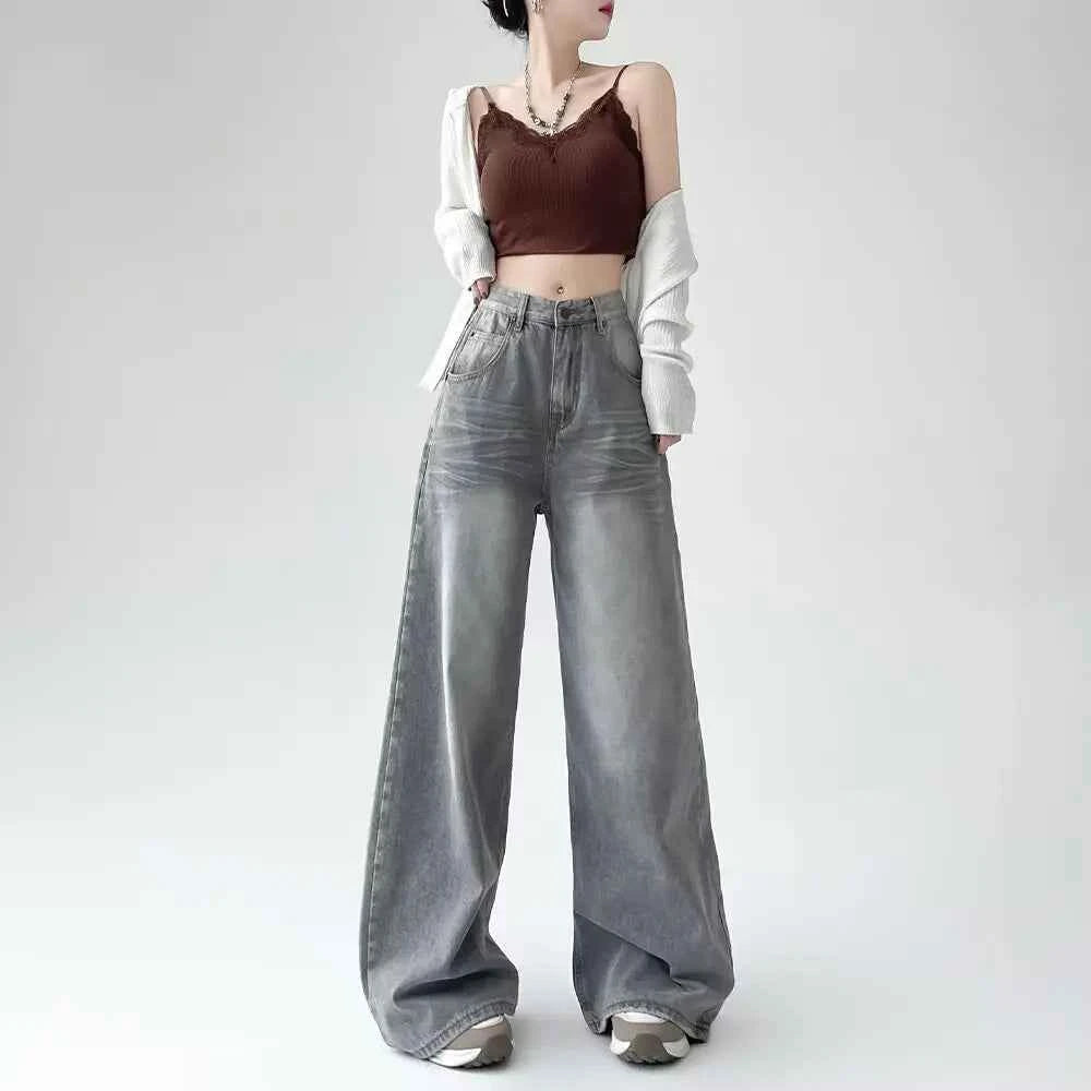 Y2K Vintage Loose Fit Denim Jeans