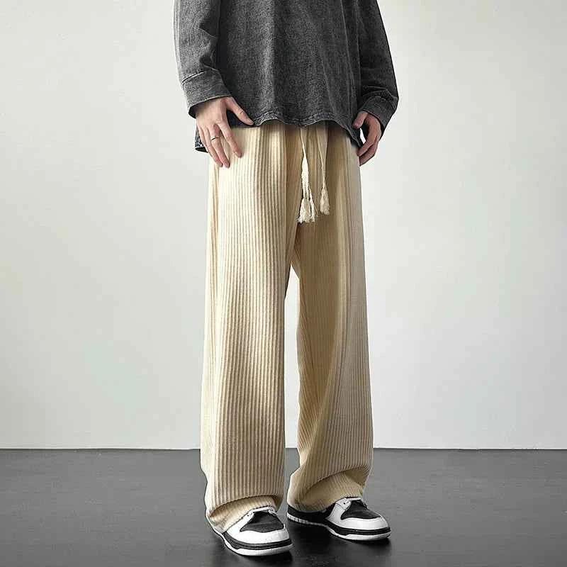 Stylish Cozy Thick Wide Leg Winter Sweatpants