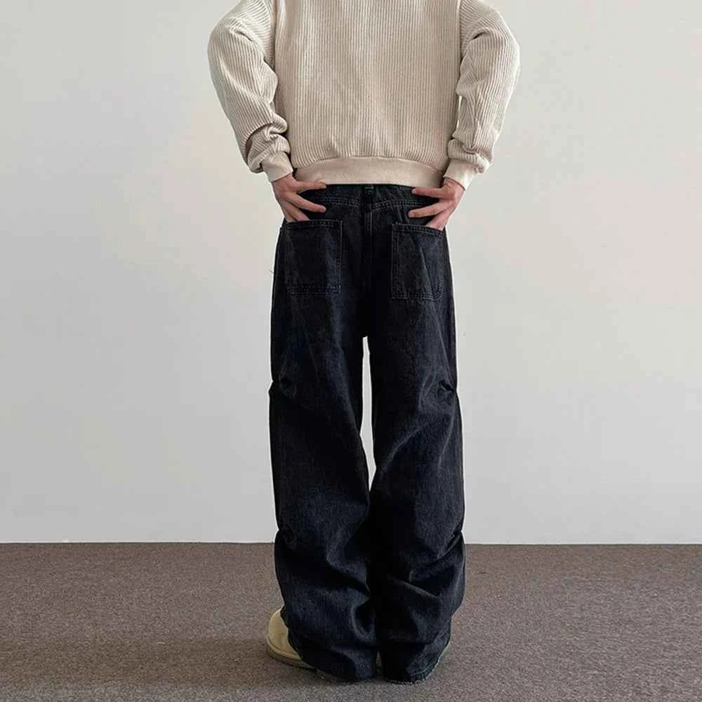 Men Vintage Cozy Streetwear Jeans