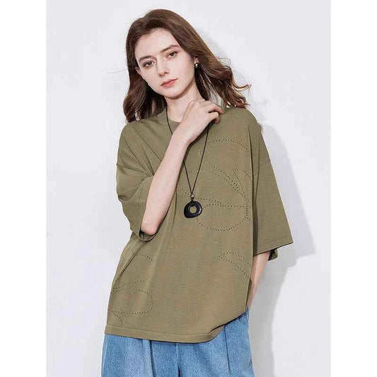 Stylish Womens Short Sleeve Summer T-Shirt