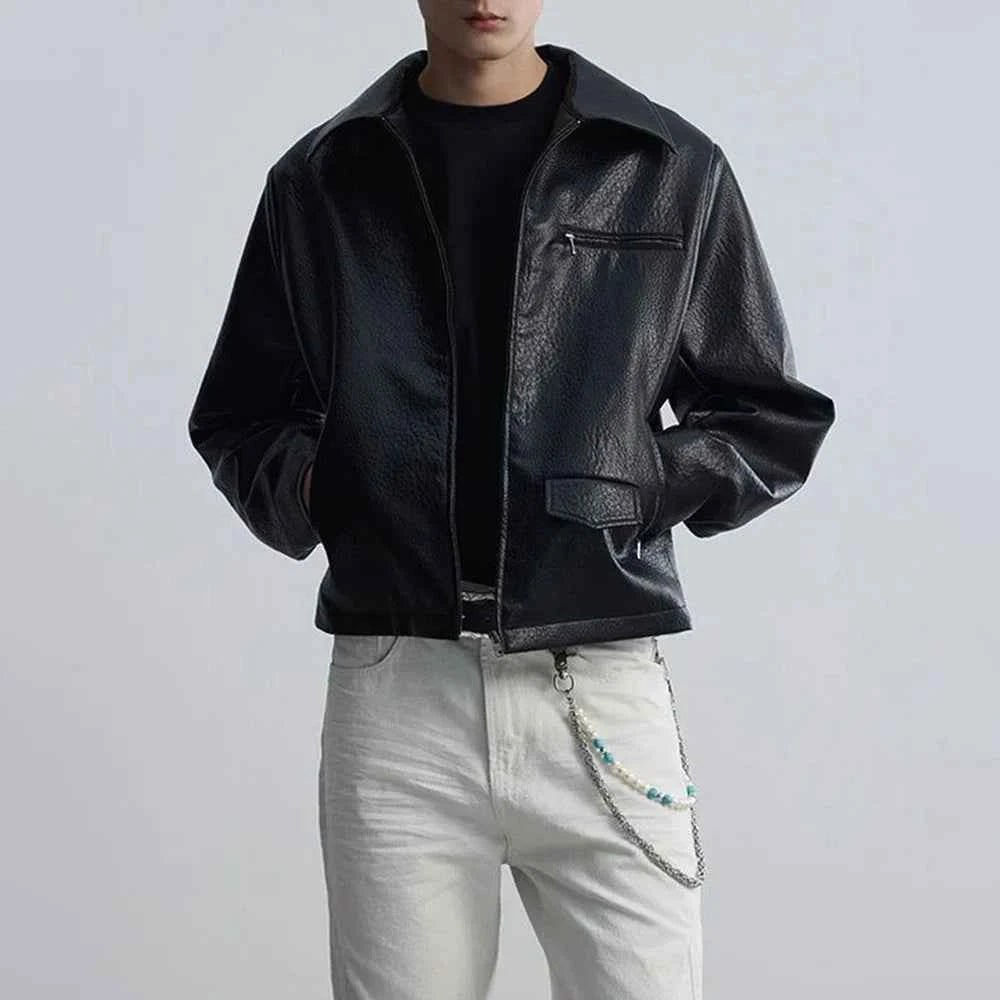 Muse Spring Slim Fit Motorcycle Leather Jacket