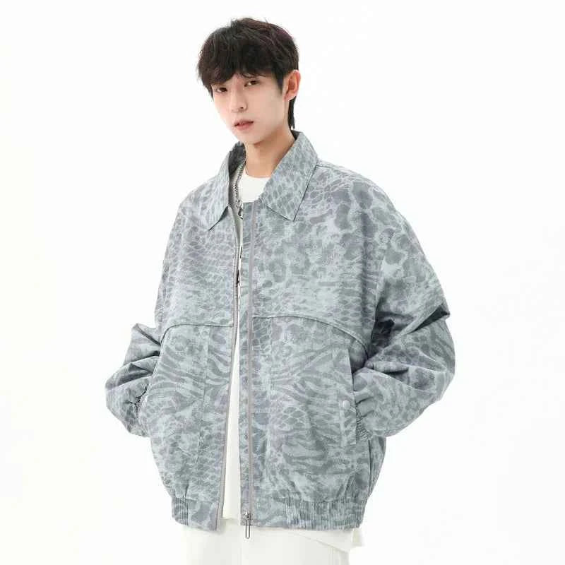 Niche Tie Dyed Denim Jacket