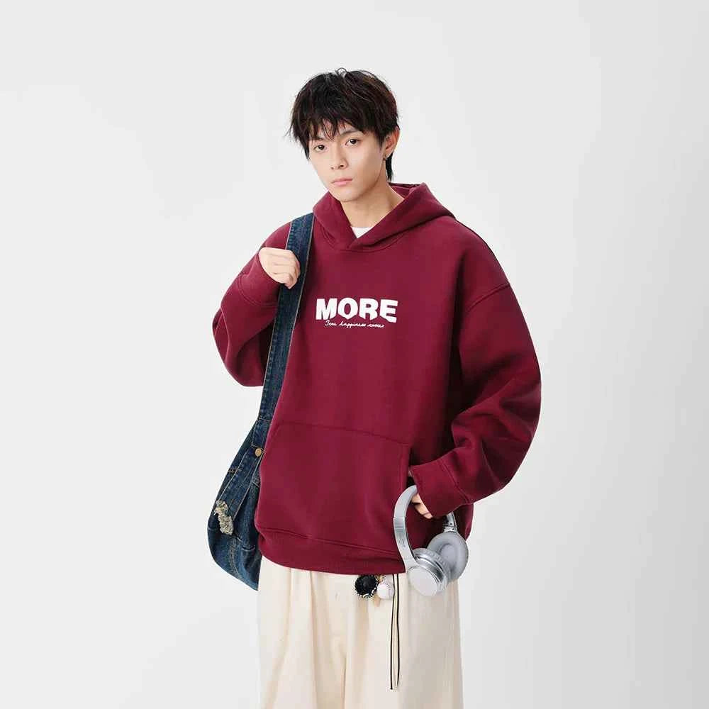 Y2K Signature Letter Print Casual Hoodie