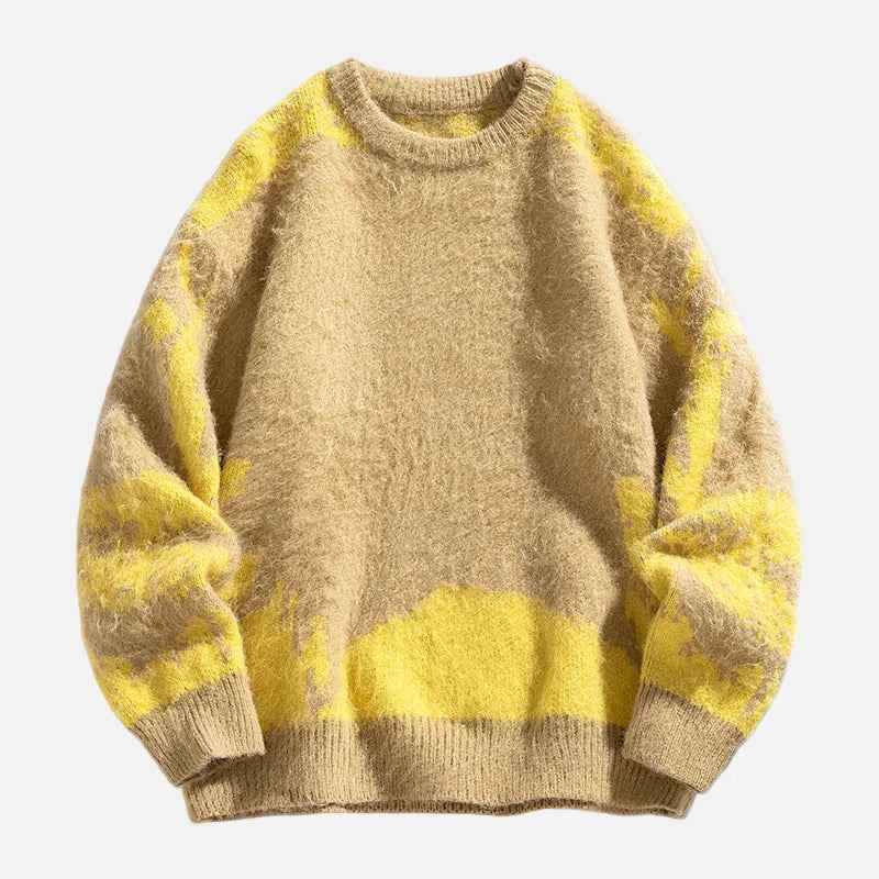 Y2K Stylish Hip Hop Knit Sweater