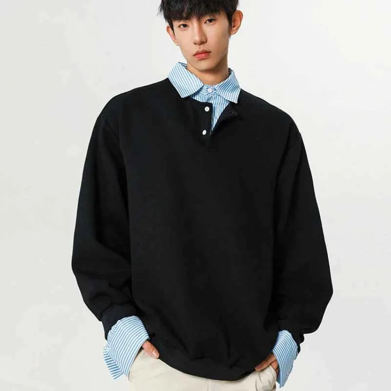 Classic Comfort Versatile Layered Look Sweater