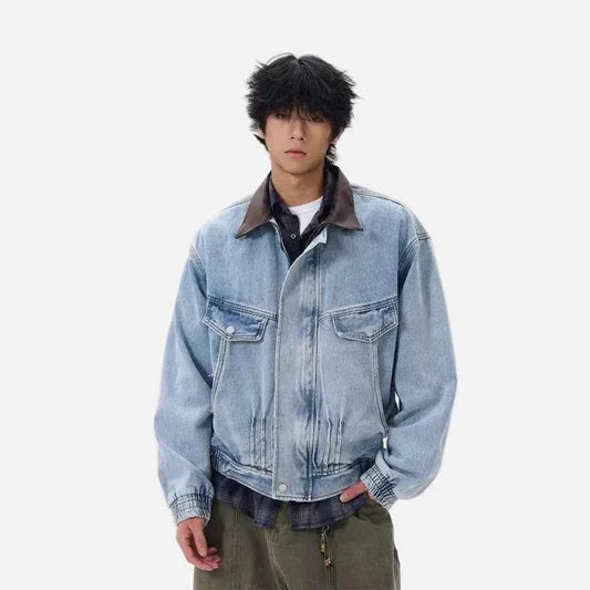 Easy Care Streetwear Denim Jacket