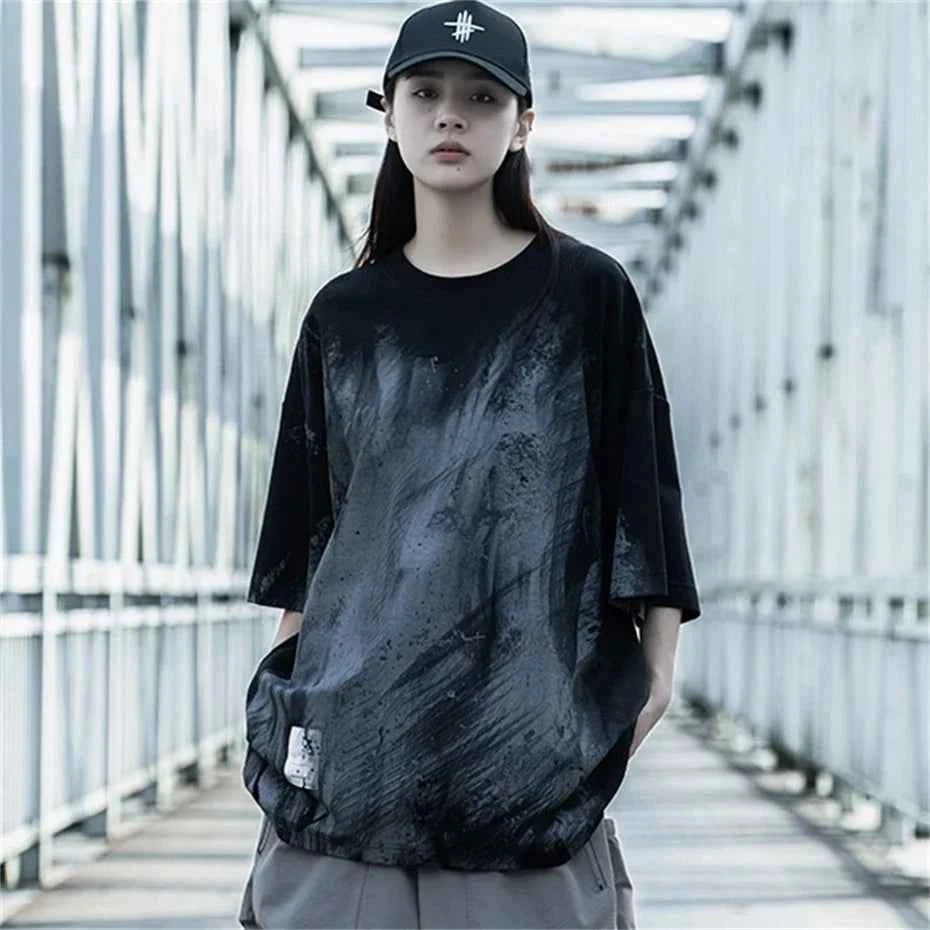 Trendy SHip Hop Tie Dye T-Shirt