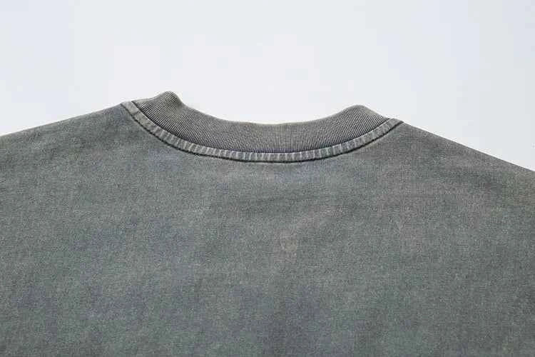 Y2K Oversized Cozy Grunge Patched Gothic T-Shirt