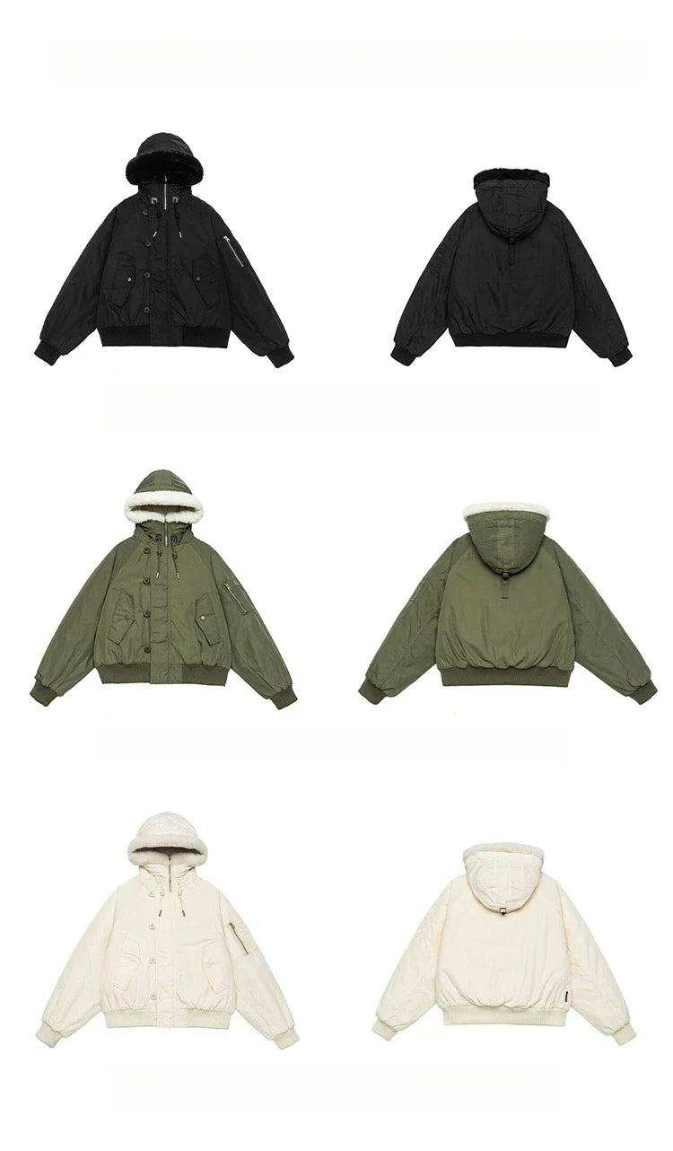 Winter American Fur Interior Parka Jacket