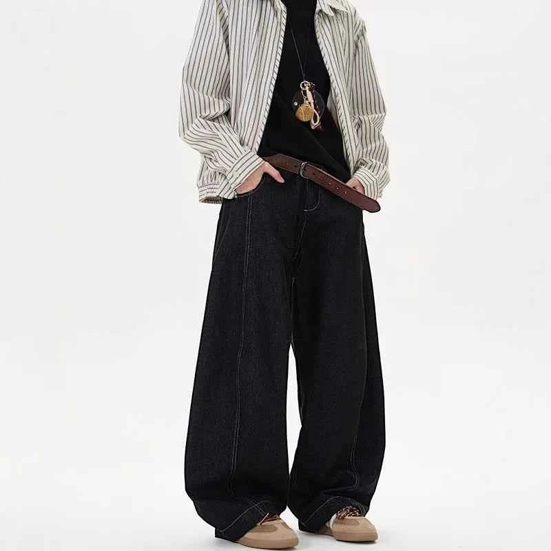 Y2K Classic Streetwear Wide Leg Denim Jeans