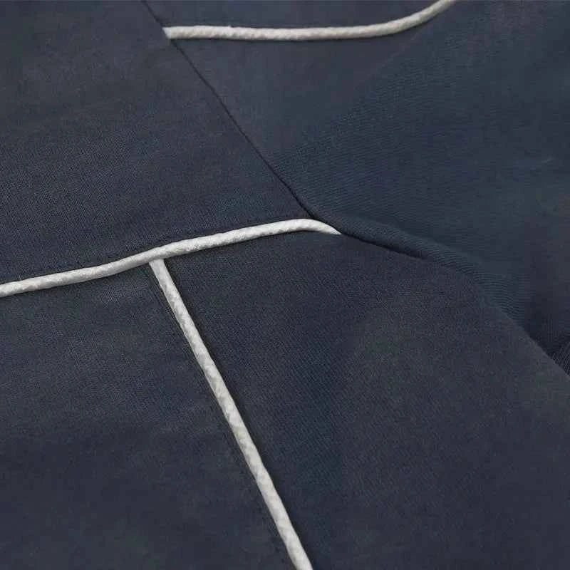 Grunge Two Layered Long Sleeve Sports T-Shirt