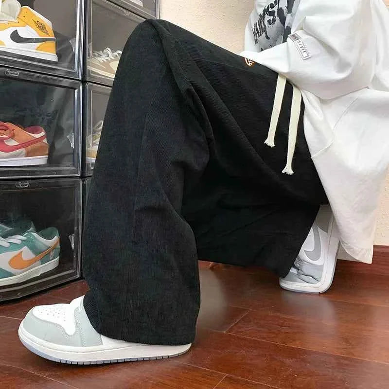 Streetwear Versatile High Street Corduroy Jogger