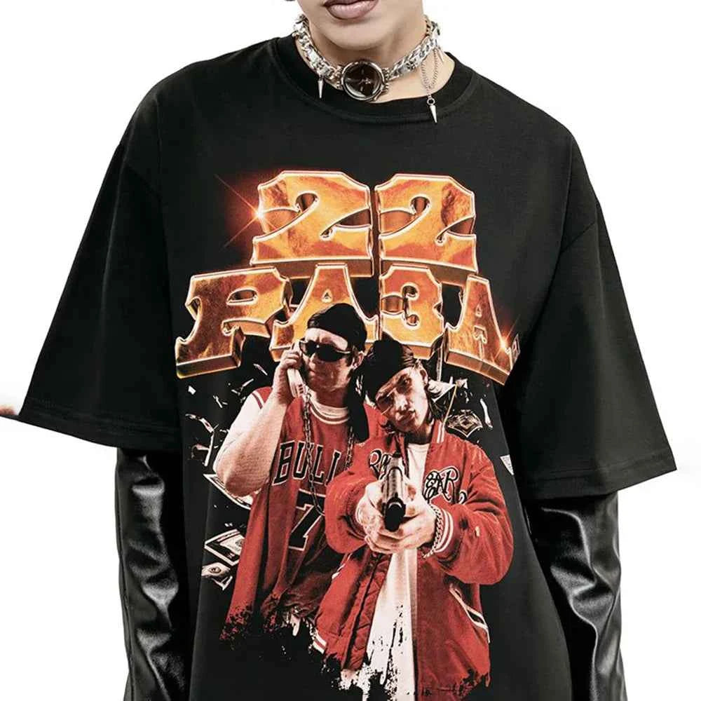 Urban Chill Gothic Short Sleeve Cotton T-Shirt
