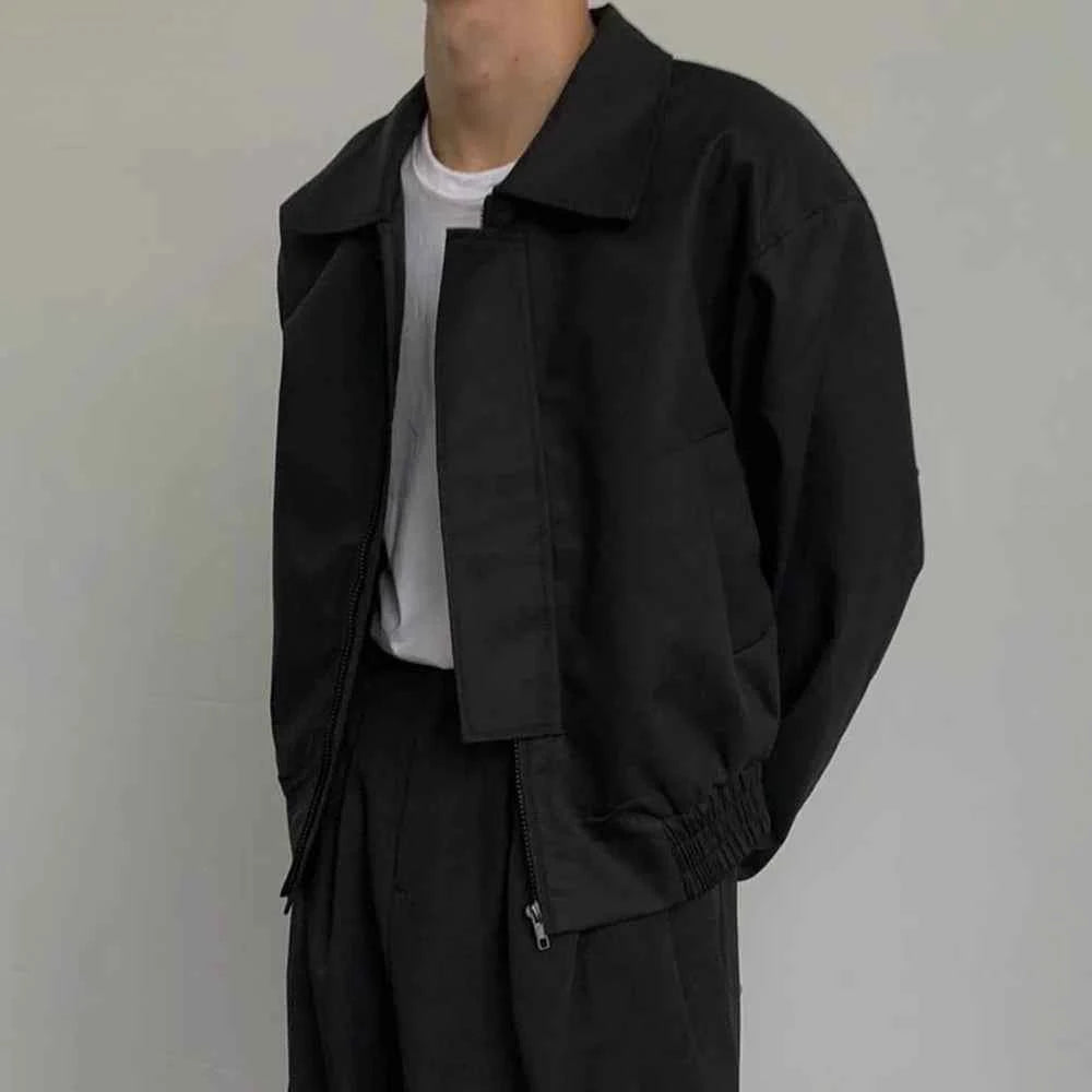 Men Signature British Casual Bomber Jacket