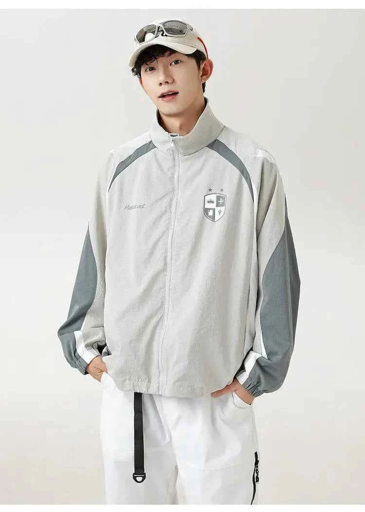Elevated Japanese Style Windbreaker Jacket