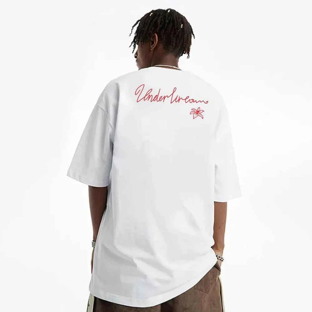 Y2K Featherlight Simple Loose Letters T-Shirt