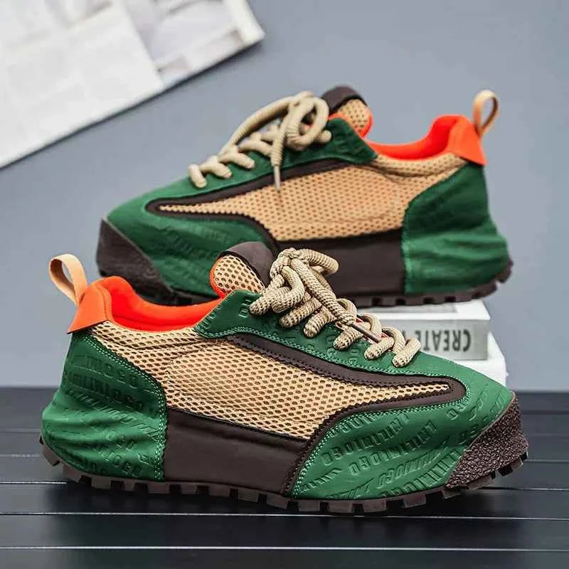 Chunky Platform Walking Sneakers