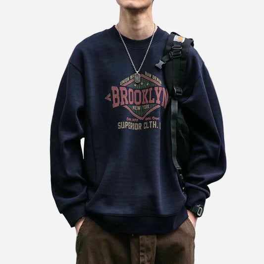 High Quality Oversized Graphic Crewneck Sweatshirt