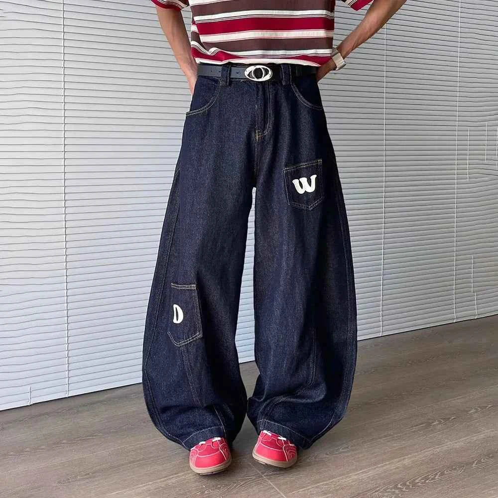 Effortless Cool Scimitar Wide Leg Jeans