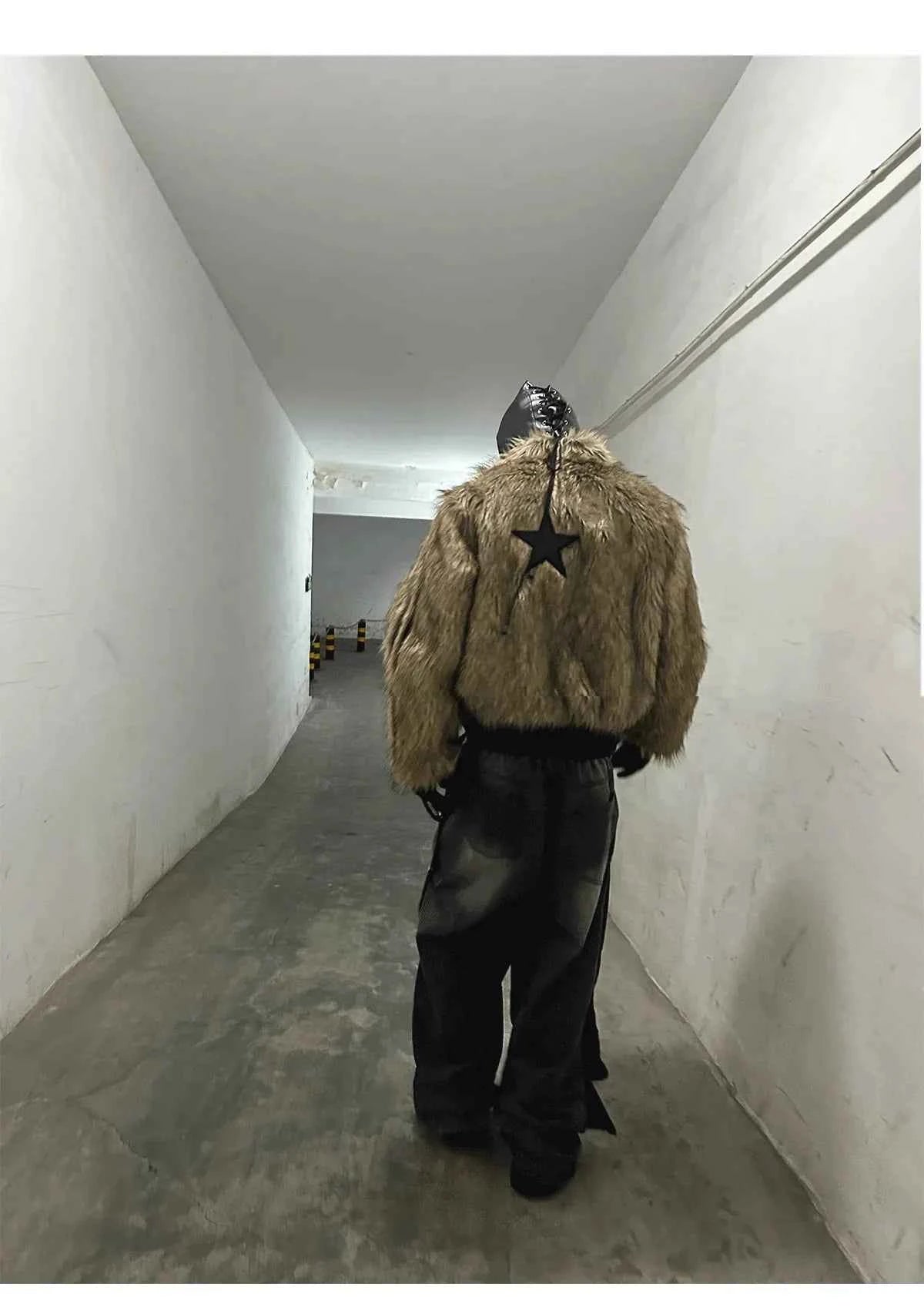Chic Luxury Reversible Faux Fur Jacket