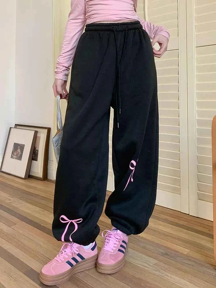 Women Oversize Drawstring Casual Jogger