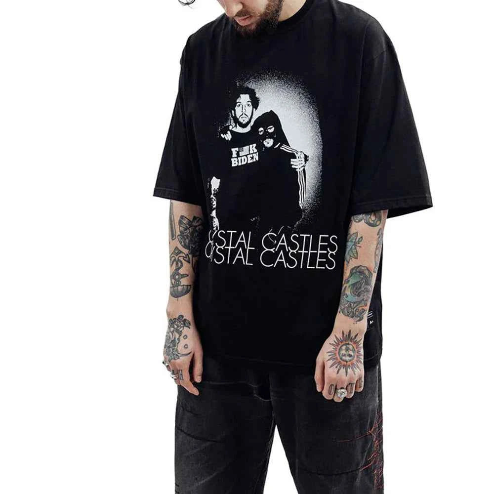 Y2K Gothic Retro Short Sleeve Trend T-Shirt