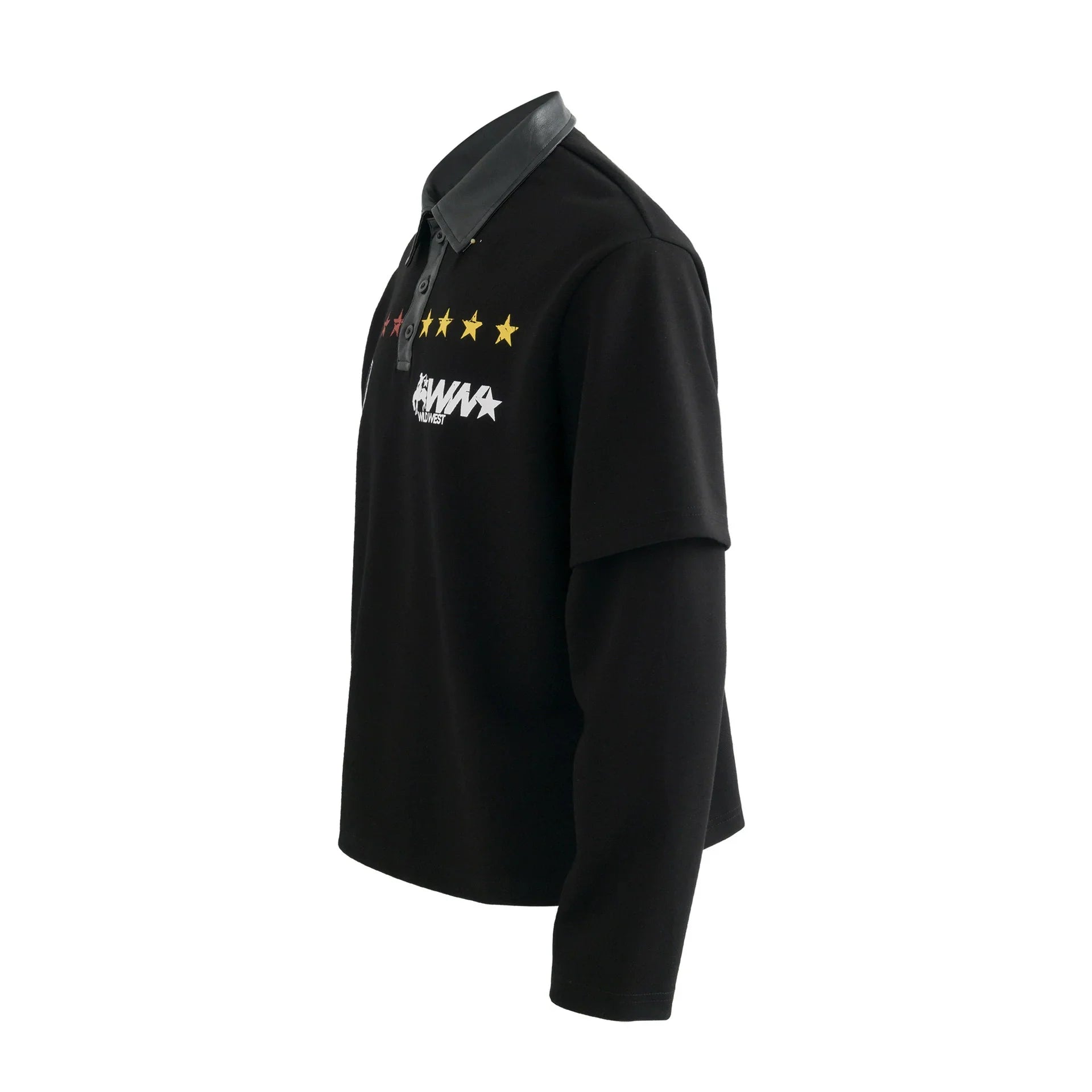 Stylish Trendy American Sports Polo Long Sleeve T-Shirt - Luxuryurbanwear