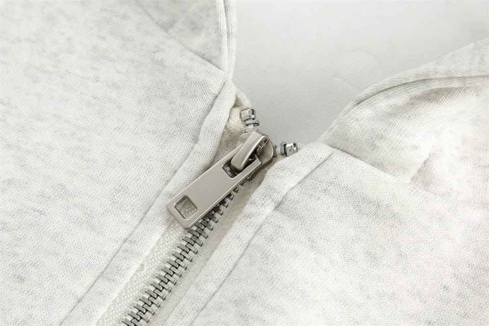 Zip Up Hoodie Edgy Urban