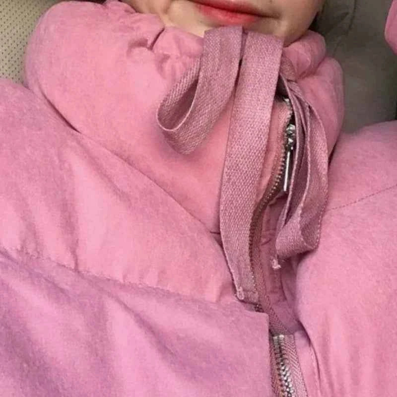 Sweet Pink Chic Bows Bomber Jacket