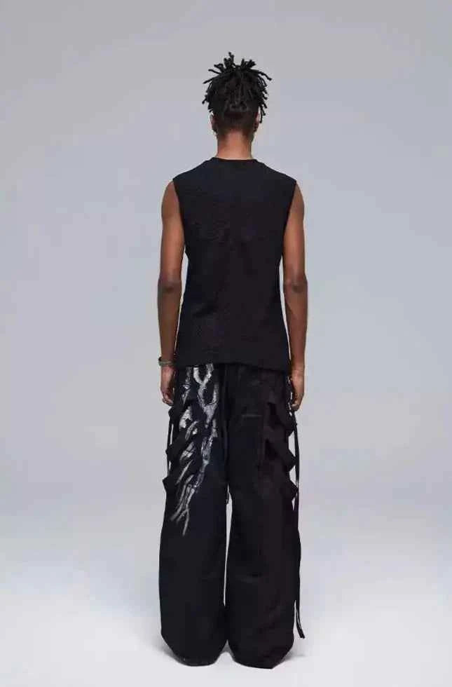 Darkwear Spray Paint Design Pocket Pants