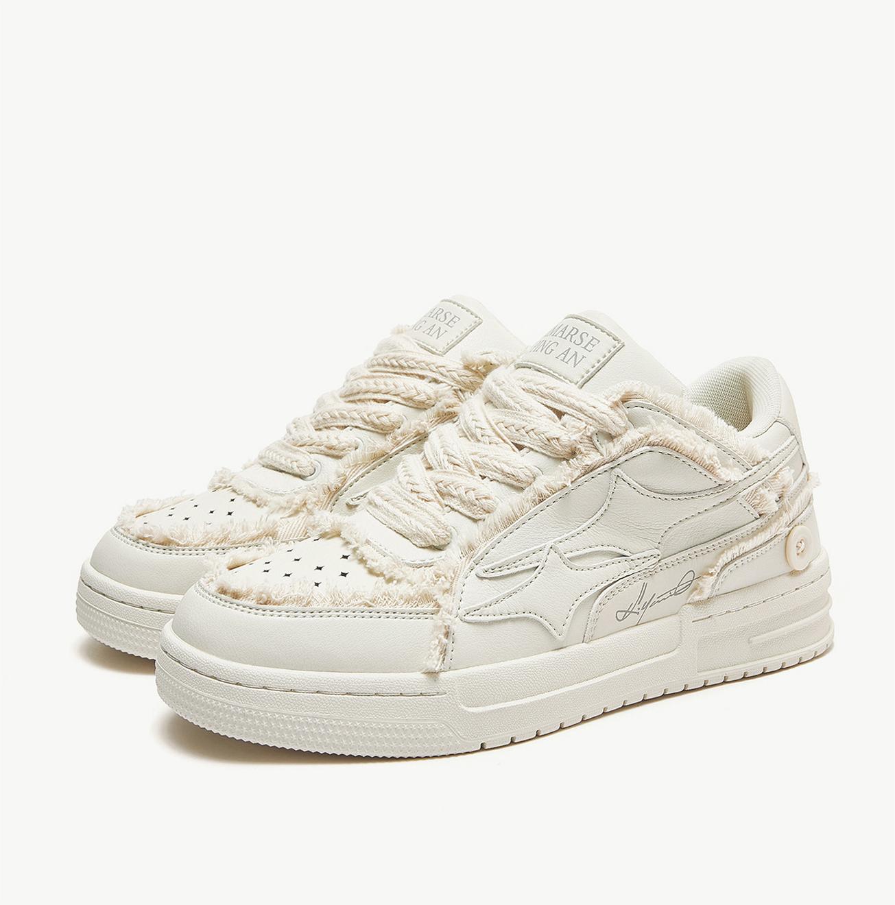 Star Boy Unique Casual Sneakers - Flash-Reflective Luxury Trainers | LuxuryUrbanwear