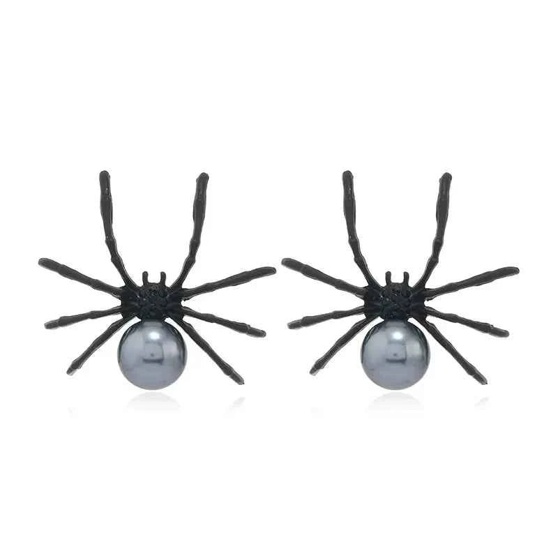 Gothic Dark Vintage Punk Spider Earrings