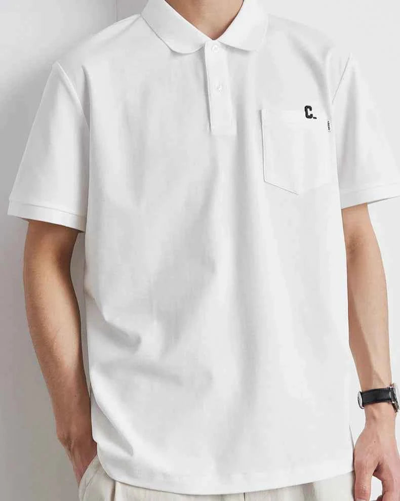Men's Casual Breathable Luxury Polo for Summer T-Shirt