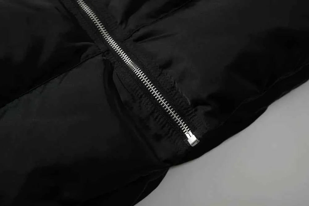 Effortless Thick Stand Collar Puffer Vest