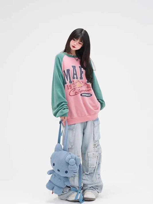 Elevated Vintage Cargo Wide Leg Jeans
