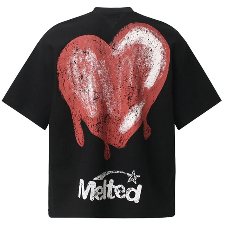 Skeleton Graphic Streetwear Oversized T-shirts