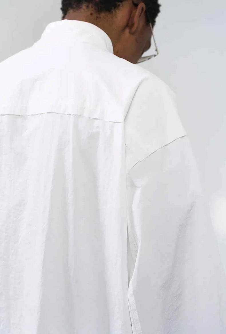Streetwear 3d Tailored Sorona Curved Sleeve Shirt