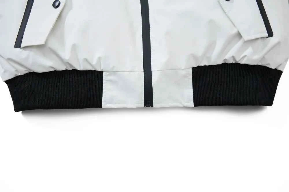 Insulated Fur Hooded Windbreaker Jacket