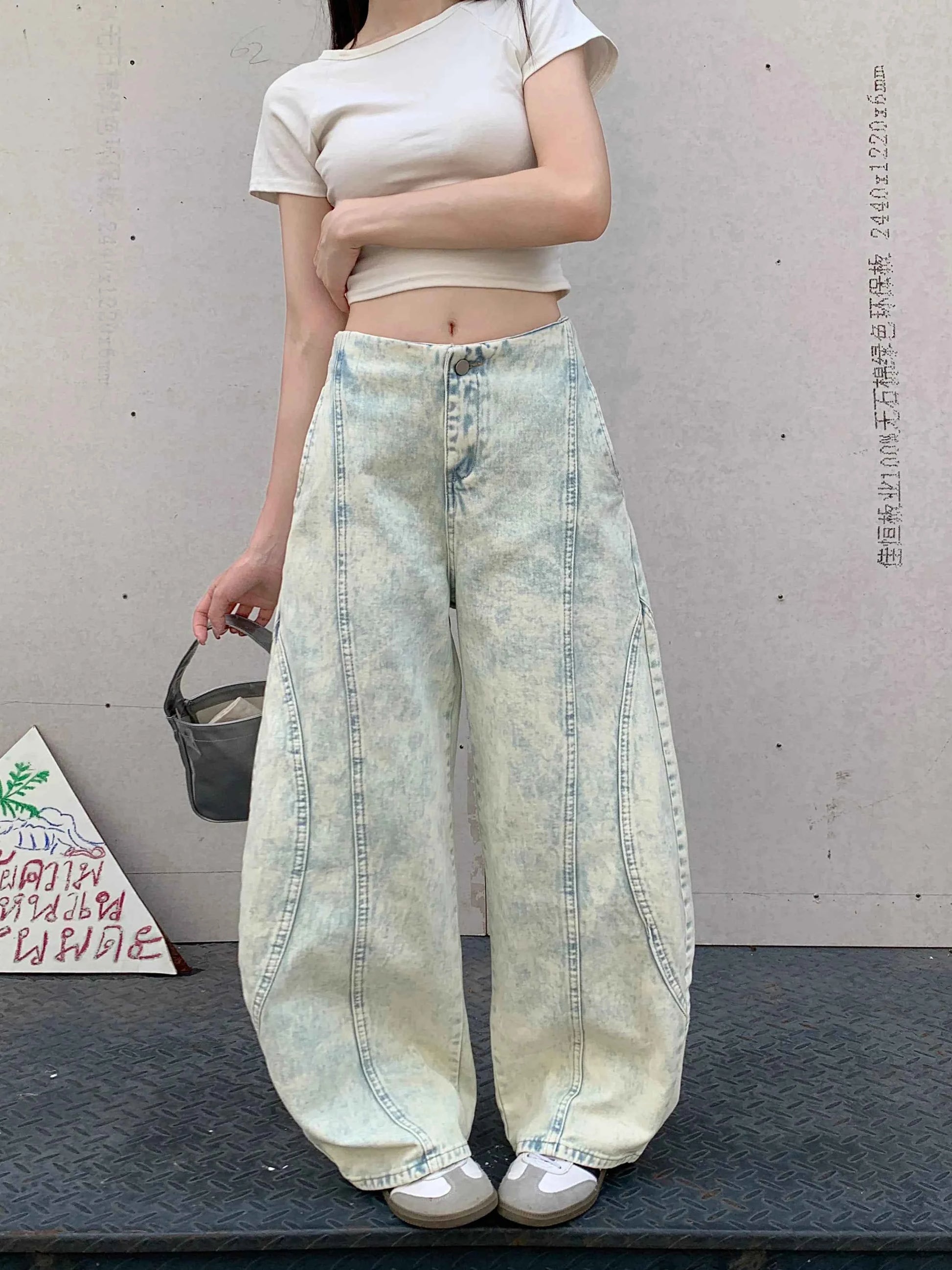 Vintage Streetwear Eclectic Trashy Denim Jeans