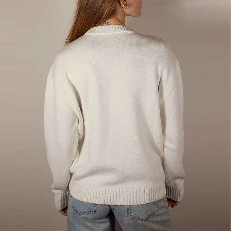 Women Gothic Knitted Oversized Sweater