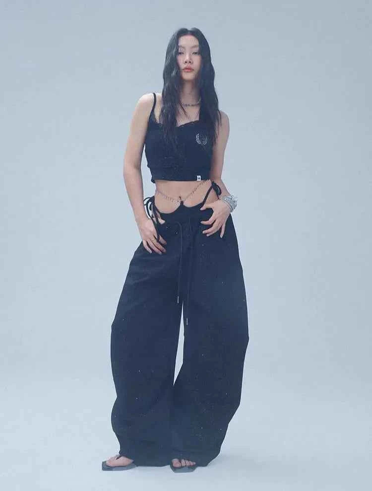 Women Cool Waistband Dance Pants