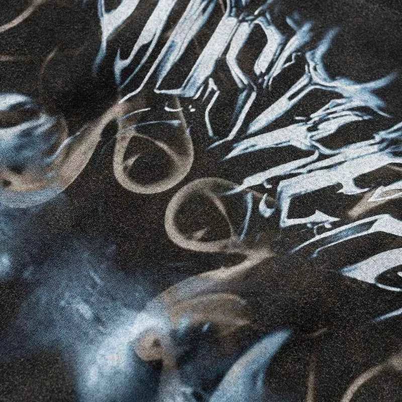 Streetwear Oversized Graphic Printed Hip Hop T-Shirt