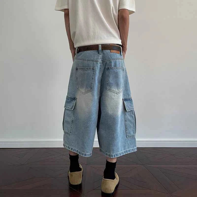 Style Meets Comfort Loose Straight Cargo Jorts