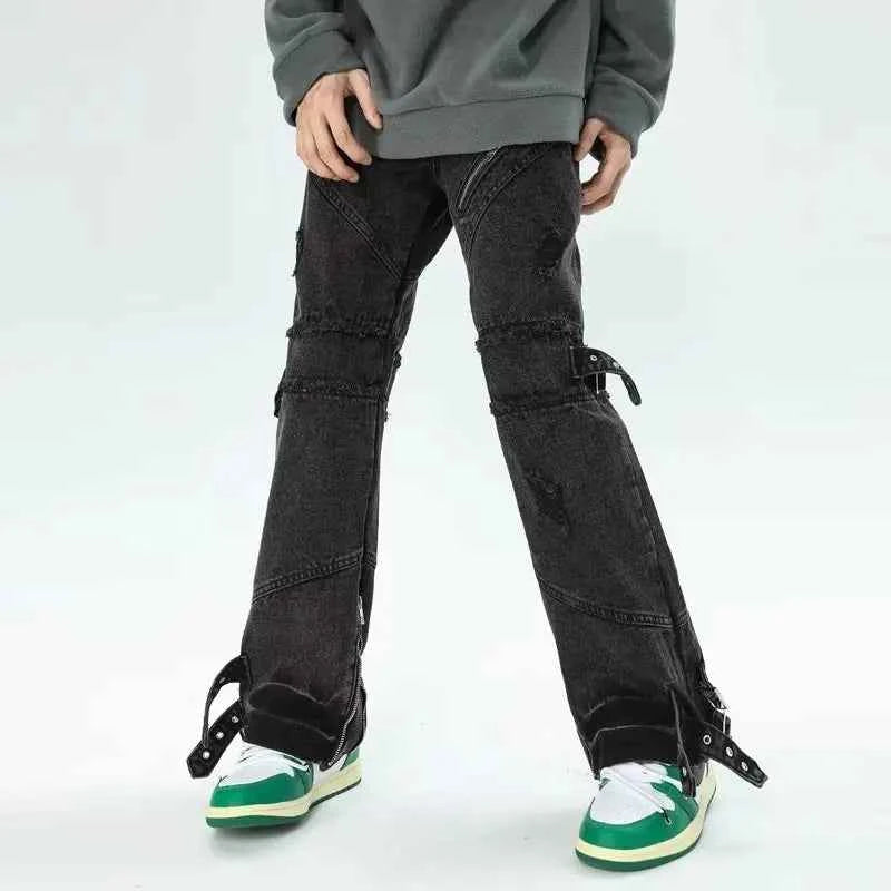 Work & Play Baggy Stacked Punk Jeans