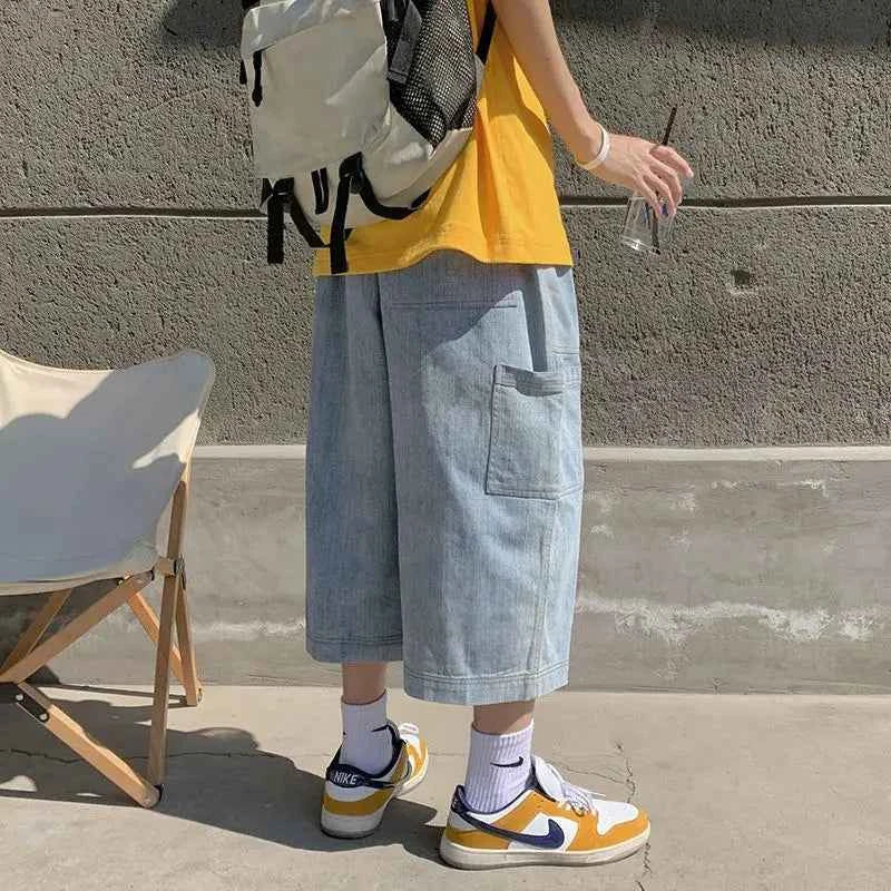 Women Streetwear Comfort Versatile Loose Fit Jorts