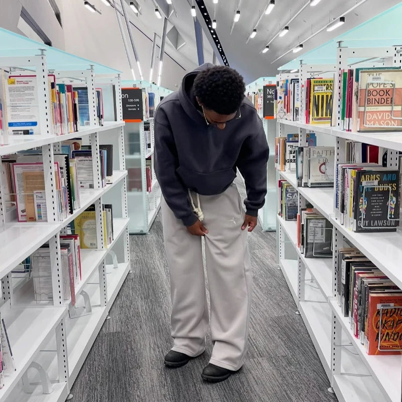 LUW Double Waist Unisex Cotton Joggers