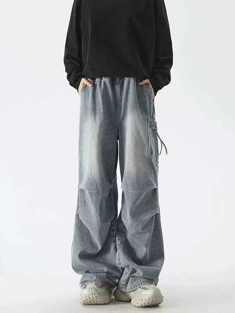 Y2K Men's Vintage Cool Baggy Jeans