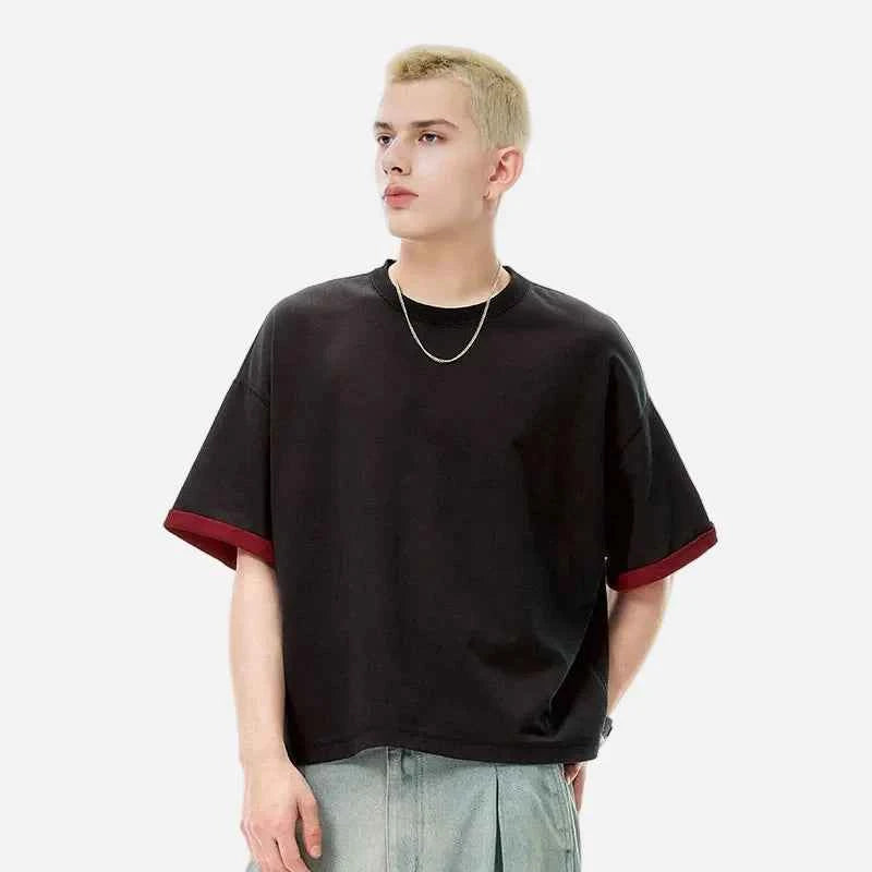 Versatile Y2K Reversible Cooling Tech T-Shirt