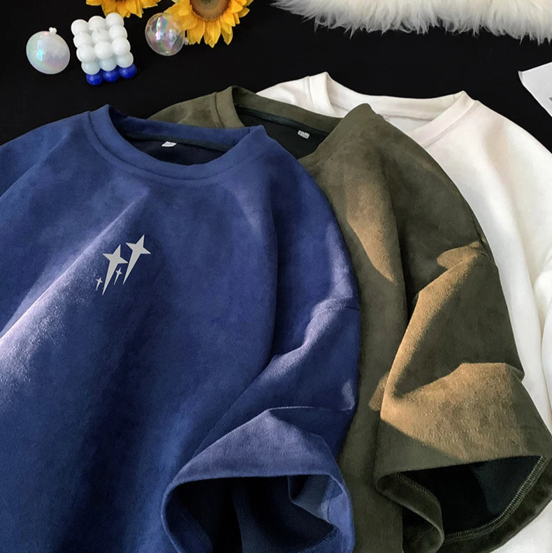 Knobby Star Graphic Crew Neck T-Shirt